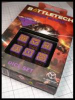 Dice : Dice - Game Dice - Battletech by Catalyst Game Labs House Marik 2015 - JA Collection Apr 2024